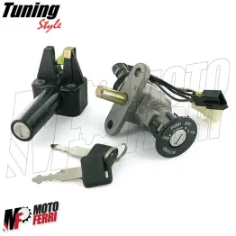 MF2194 Kit serrature quadro chiave MBK Booster R Spirit Yamaha BWS Original 50 2