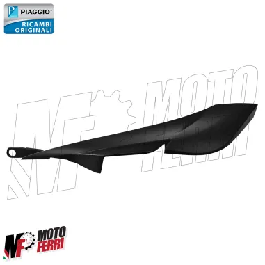 MF7904 Spoiler Sotto Pedana Sinistro Nero Piaggio Medley 125 150 da 2020 a 2024