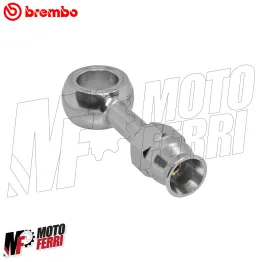 MF0585 Raccordo Tubo Freno Dritto Brembo Recuperabile Banjo Occhiello DM 10 Moto 2
