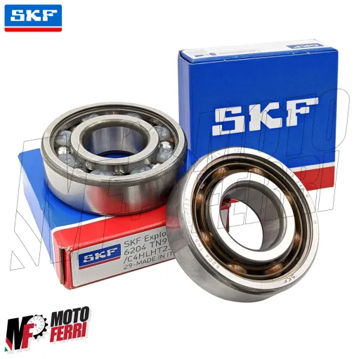 MF4112 Cuscinetti Paraoli SKF C4 Revisione Albero Motore Minarelli Yamaha 50 2T