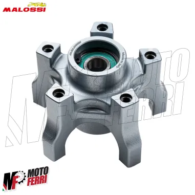 MF3486 Mozzo Ruota Anteriore Malossi MHR Piaggio ZIP SP 50 2T Ricavato dal pieno
