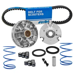 MF9705 Variatore Polini Hi-Speed + Cinghia Piaggio ZIP SP Fast Rider 50 2T H20