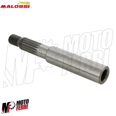 MF2342 Albero Perno Ruota Malossi MBK Booster Spirit NG 50 2T 146,7mm DM 22,1