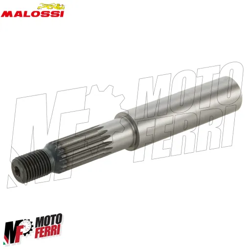MF2342 Albero Perno Ruota Malossi MBK Booster Spirit NG 50 2T 146,7mm DM 22,1