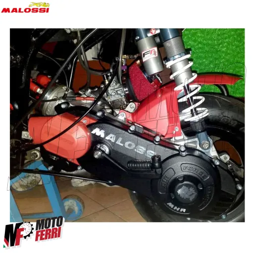 MF9707 Coperchio Carter Malossi AirForce RC-ONE 100 + Kit Avviamento 50 2T