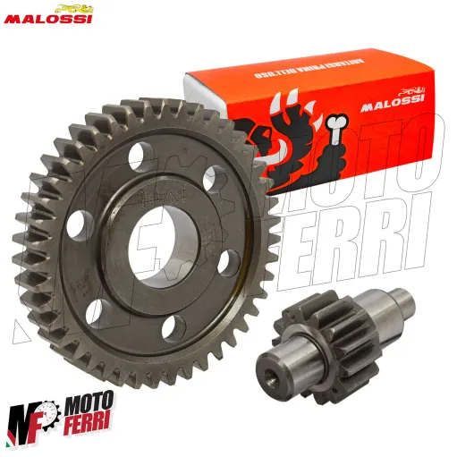 MF9710 Ingranaggi Secondari Malossi 14 / 43 Malaguti F12 Phantom F15 50 2T