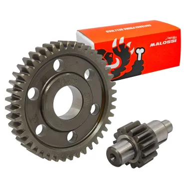 MF9710 Ingranaggi Secondari Malossi 14 / 43 Aprilia SR 50 2T Motore Minarelli