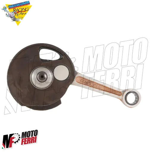 ALBERO MOTORE MAZZUCCHELLI PER VESPA PX 200 E AMT166 ANTICIPATO CROMATO