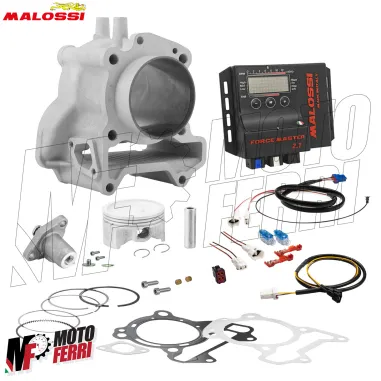 MF9714 Cilindro e Centralina Malossi 183cc DM 63 Vespa GTS 125 150 2021 a 2025