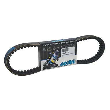 MF9723 Cinghia Trasmissione Variatore Polini Evo V3 ZIP SP 50 2T Kevlar Aramid