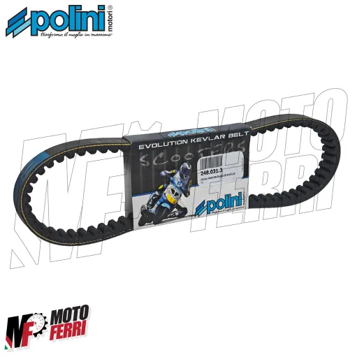 MF9723 Cinghia Trasmissione Variatore Polini Evo V3 ZIP SP 50 2T Kevlar Aramid