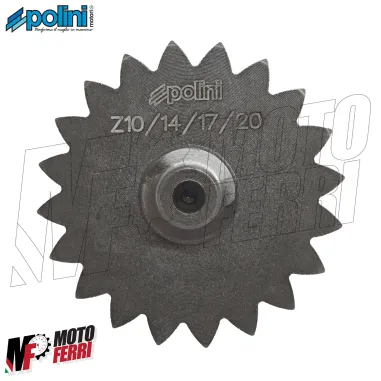 MF1447 Cluster Cambio Multiplo Polini 10-14-17-20 Vespa 125 ET3 PK S XL