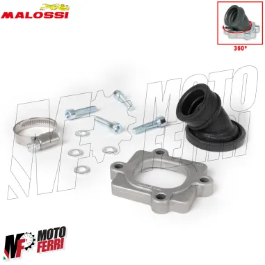 MF2713 Collettore Carburatore PHBG 19 / 21 Malossi X360 F12 Phantom F15 50 2T