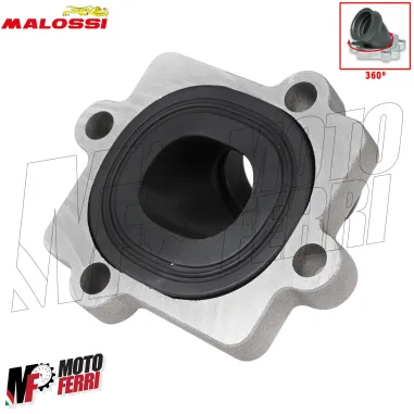 MF2713 Collettore Carburatore PHBG 19 / 21 Malossi X360 Aerox JOG R Neos 50 2T