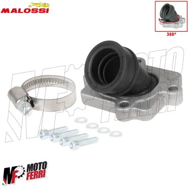 MF2713 Collettore Carburatore PHBG 19 / 21 Malossi X360 Aerox JOG R Neos 50 2T