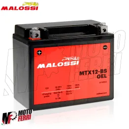 MF2801 Batteria GEL Malossi YTX12-BS Piaggio Beverly 300 HPE dal 2017 al 2024 2