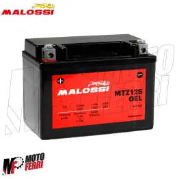 MF2640 Batteria Gel Malossi YTZ12-BS Honda SH I 300 dal 2007 al 2020 2